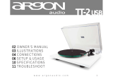 argon audio TT-2 Owner's manual