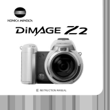Konica Minolta Dimage Z2 Owner's manual