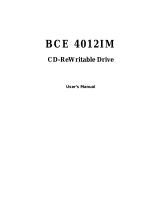 BTC BCE 4012IM User manual