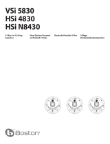 Boston Acoustics HSi 4830 Owner's manual