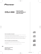 Pioneer CDJ-350-W Owner's manual