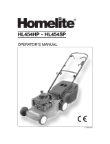 Homelite HL454HP (V35) Operating instructions
