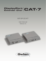 Gefen EXT-DP-2CAT7 User manual