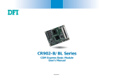DFI CR902-B Owner's manual