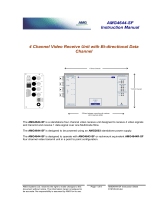 AMG AMG4644-SF User manual