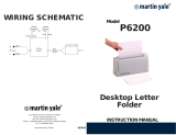 Martin Yale P6200 User manual