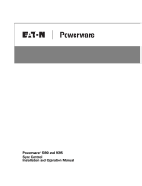 Eaton Powerware 9395 Operating instructions