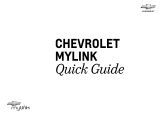 Chevrolet MYLINK Quick Manual