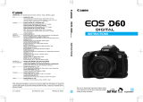 Canon D60 User manual