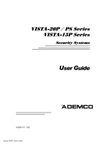 ADEMCO Vista-15P SeriesVista-20P Series User manual