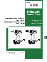 Hitachi WH 12DM2 Technical Data And Service Manual