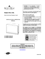 Kozyheat #911XXL Owner's manual