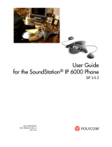 Polycom SoundStation IP 6000 User manual