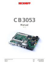 Beckhoff CB3053 User manual