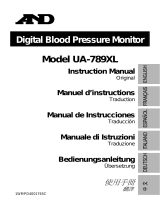 A&D UA-789XL User manual
