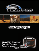 Innotek FieldPro Scout remote trainer Owner's manual