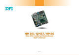 DFI HM101/HM103-QM87/HM101/HM103-HM86 User manual