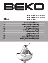 Beko FSE 27300 Owner's manual