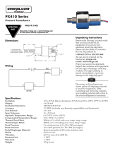 Omega PX410 Series Owner's manual