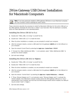 2Wire Gateway 1000 Series Driver Installation