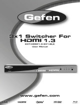 Gefen EXT-HDMI1.3-341-BLK User manual