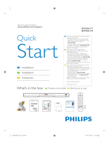 Philips BDP5506/F7 Quick start guide