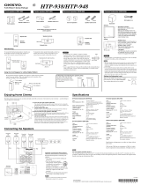 ONKYO HT-S9405THX Owner's manual
