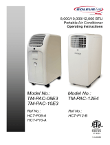 Soleus Air TM-PAC-08E3 Operating Instructions Manual