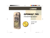 Garmin GPSMAP 76S Quick start guide