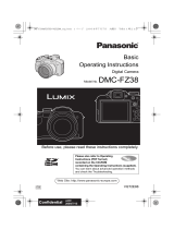 Panasonic DMCFZ38 Operating instructions