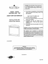 Kozyheat TRF Owner's manual