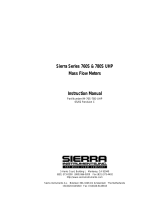Sierra 760S/780S UHP User manual