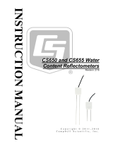 Campbell Scientific CS650 and CS655 Water Content Reflectometers Owner's manual