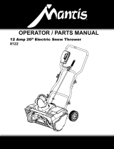 Mantis 8122 Owner's manual