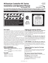 Murphy MC Series Millennium Controller Installation guide