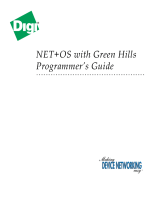 Digi NET 50 Microprocessor User guide