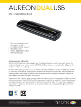 Terratec AUREON DUAL USB Technical Data EN Owner's manual