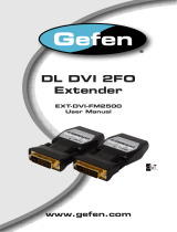 Gefen EXT-DVI-FM2500 User manual
