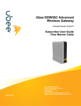 Ubee DDW36C User manual