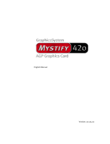 Terratec Mystify420 Manual Owner's manual