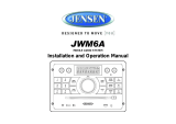 Jensen JWM6A User manual