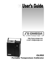 Omega CL552 Owner's manual