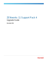 Novell ZENworks 11 SP4  Operating instructions