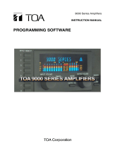 TOA 9000 Series Software & Firmware User manual
