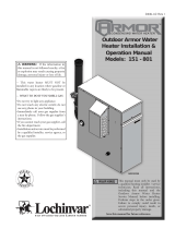 Lochinvar ARMOR 151 Operating instructions