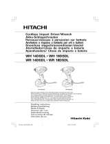 Hitachi WH14DSDL User manual