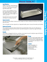 Power Soak Scrap Tray Technical Bulletin Owner's manual