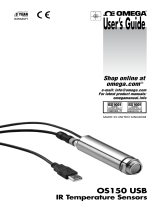 Omega OS150 USB Series Owner's manual