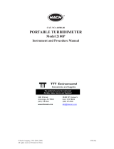 Hach 2100P Instrument And Procedure Manual