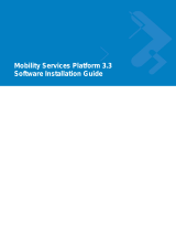 Motorola MSP3-STGPR-SW-ED - Mobility Services Platform Provision Edition Software Installation Manual